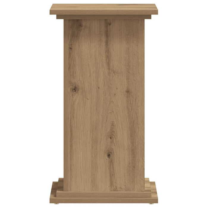 Suport de plante stejar artizanal, 33x33x60 cm, lemn prelucrat - WALTI WALTI
