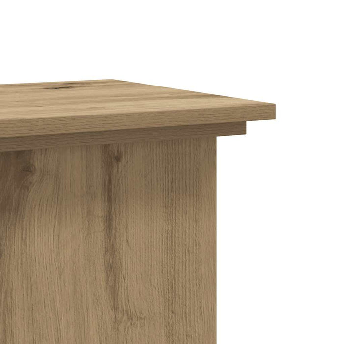 Suport de plante stejar artizanal, 33x33x60 cm, lemn prelucrat - WALTI WALTI