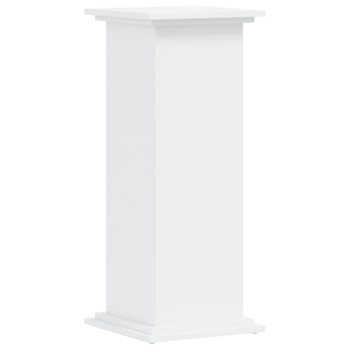 Suport de plante, alb, 33x33x80 cm, lemn prelucrat - WALTI WALTI
