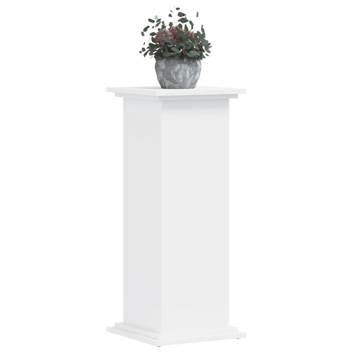 Suport de plante, alb, 33x33x80 cm, lemn prelucrat - WALTI WALTI