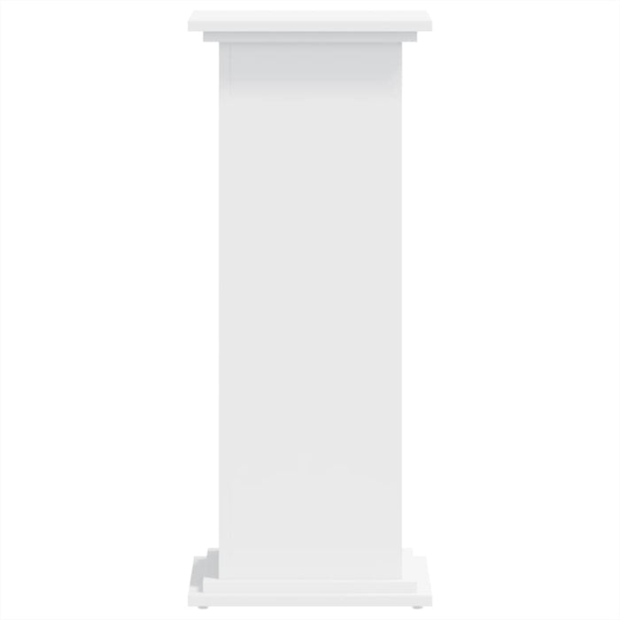 Suport de plante, alb, 33x33x80 cm, lemn prelucrat - WALTI WALTI