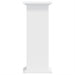 Suport de plante, alb, 33x33x80 cm, lemn prelucrat - WALTI WALTI