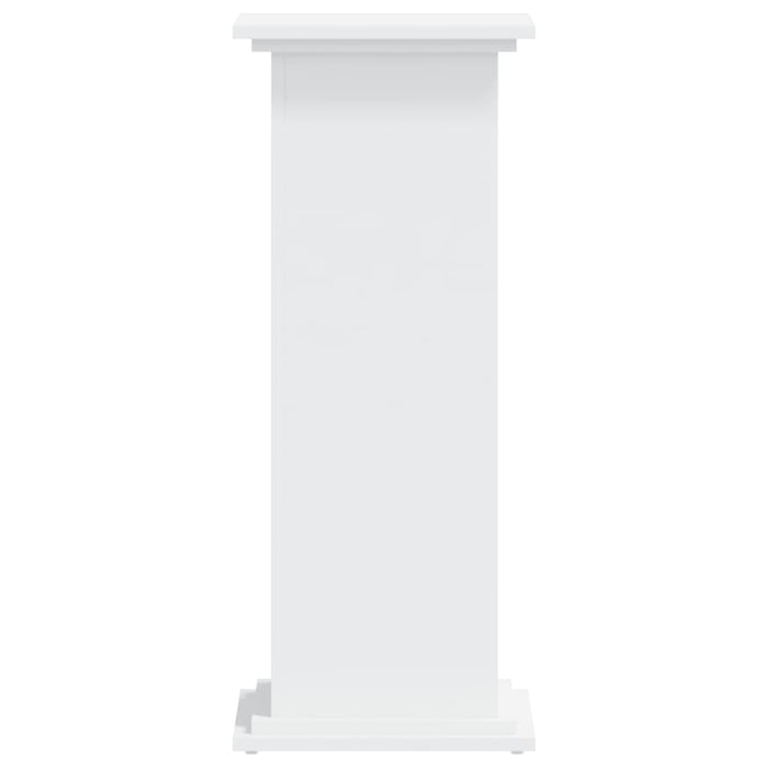 Suport de plante, alb, 33x33x80 cm, lemn prelucrat - WALTI WALTI