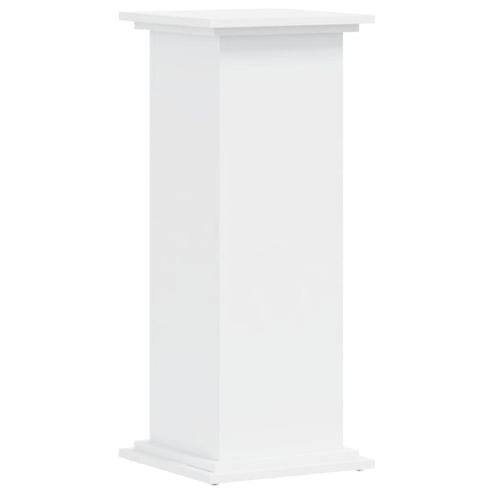 Suport de plante, alb, 33x33x80 cm, lemn prelucrat - WALTI WALTI