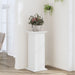 Suport de plante, alb, 33x33x80 cm, lemn prelucrat - WALTI WALTI