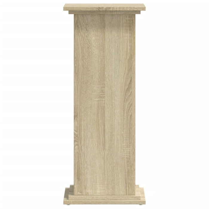 Suport de plante, stejar sonoma, 33x33x80 cm, lemn prelucrat - WALTI WALTI