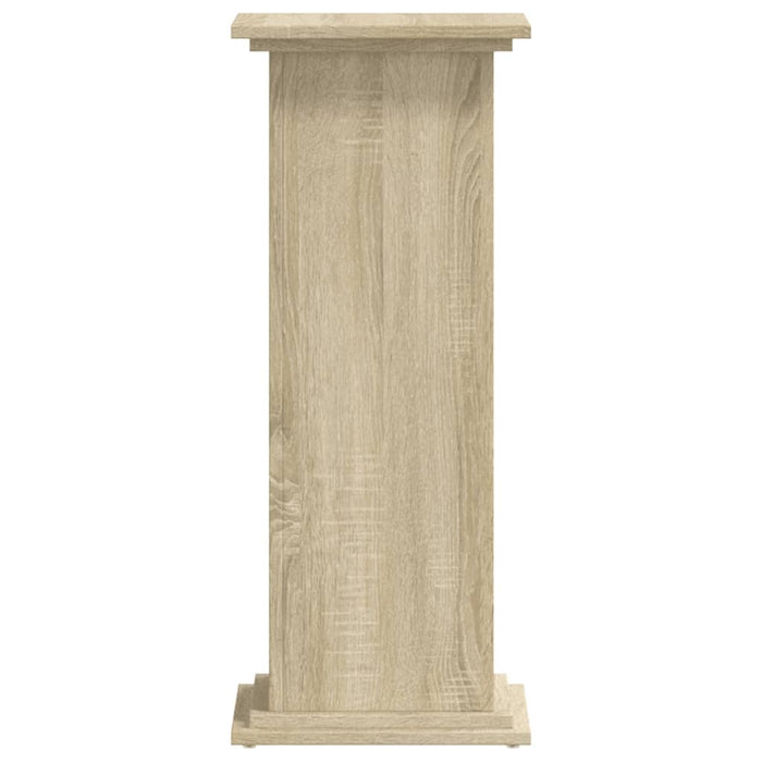 Suport de plante, stejar sonoma, 33x33x80 cm, lemn prelucrat - WALTI WALTI