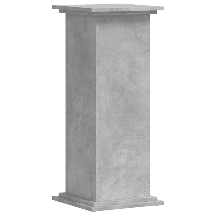 Suport de plante, gri beton, 33x33x80 cm, lemn prelucrat - WALTI WALTI