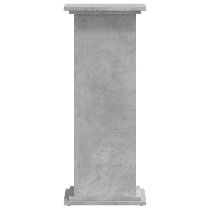 Suport de plante, gri beton, 33x33x80 cm, lemn prelucrat - WALTI WALTI