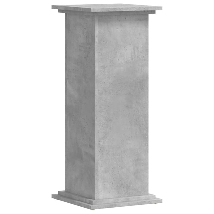 Suport de plante, gri beton, 33x33x80 cm, lemn prelucrat - WALTI WALTI