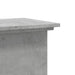 Suport de plante, gri beton, 33x33x80 cm, lemn prelucrat - WALTI WALTI