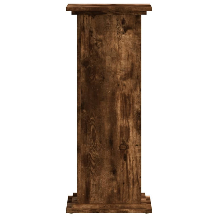 Suport de plante, stejar fumuriu, 33x33x80 cm, lemn prelucrat - WALTI WALTI