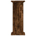 Suport de plante, stejar fumuriu, 33x33x80 cm, lemn prelucrat - WALTI WALTI