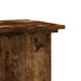 Suport de plante, stejar fumuriu, 33x33x80 cm, lemn prelucrat - WALTI WALTI