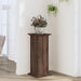 Suport de plante, stejar maro, 33x33x80 cm, lemn prelucrat - WALTI WALTI