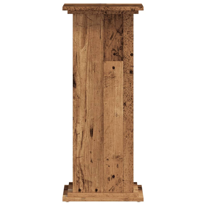Suport de plante, lemn vechi, 33x33x80 cm, lemn prelucrat - WALTI WALTI
