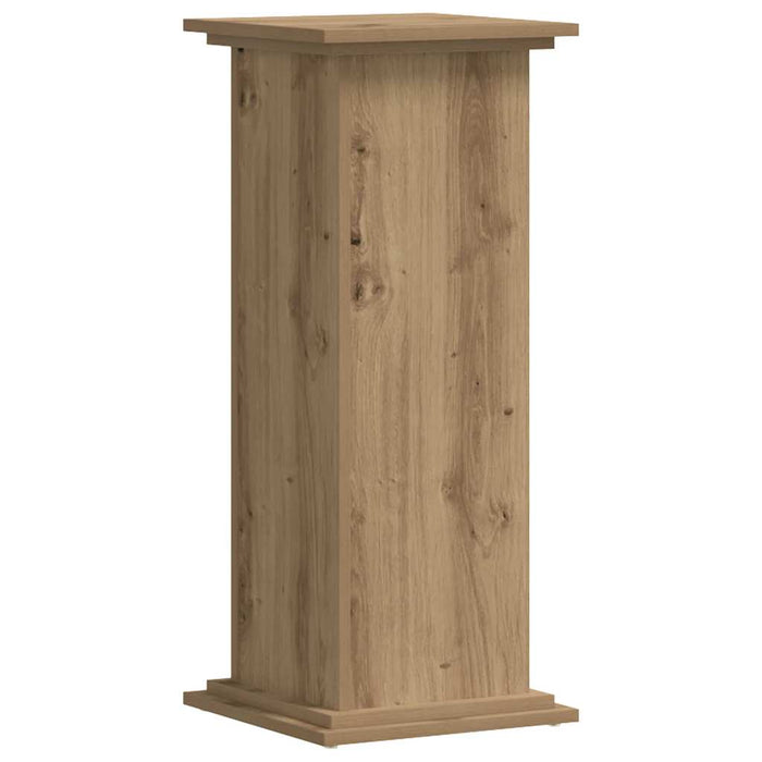 Suport de plante stejar artizanal, 33x33x80 cm, lemn prelucrat - WALTI WALTI