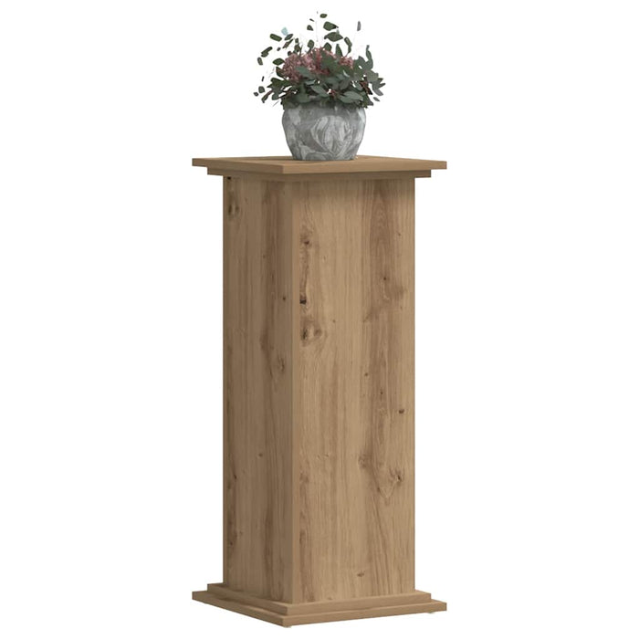 Suport de plante stejar artizanal, 33x33x80 cm, lemn prelucrat - WALTI WALTI