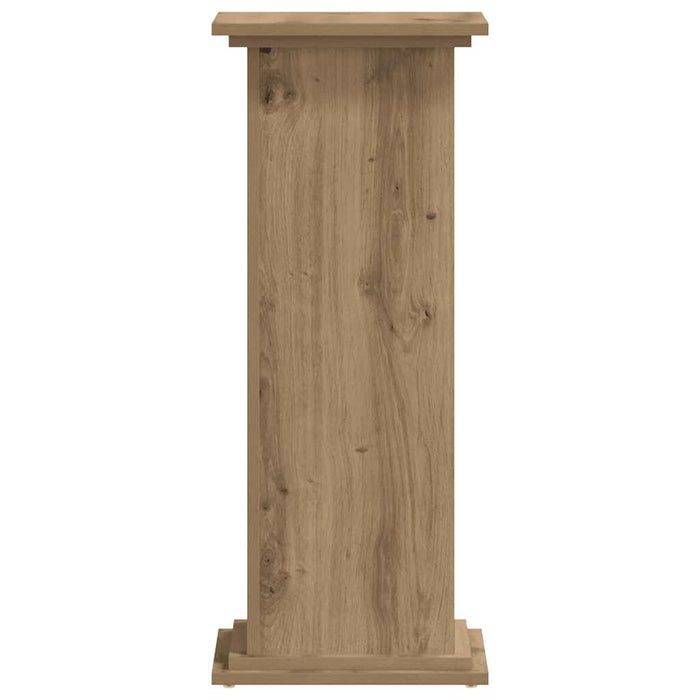 Suport de plante stejar artizanal, 33x33x80 cm, lemn prelucrat - WALTI WALTI