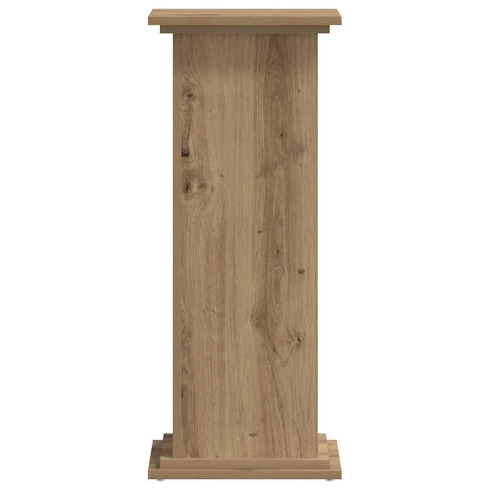 Suport de plante stejar artizanal, 33x33x80 cm, lemn prelucrat - WALTI WALTI