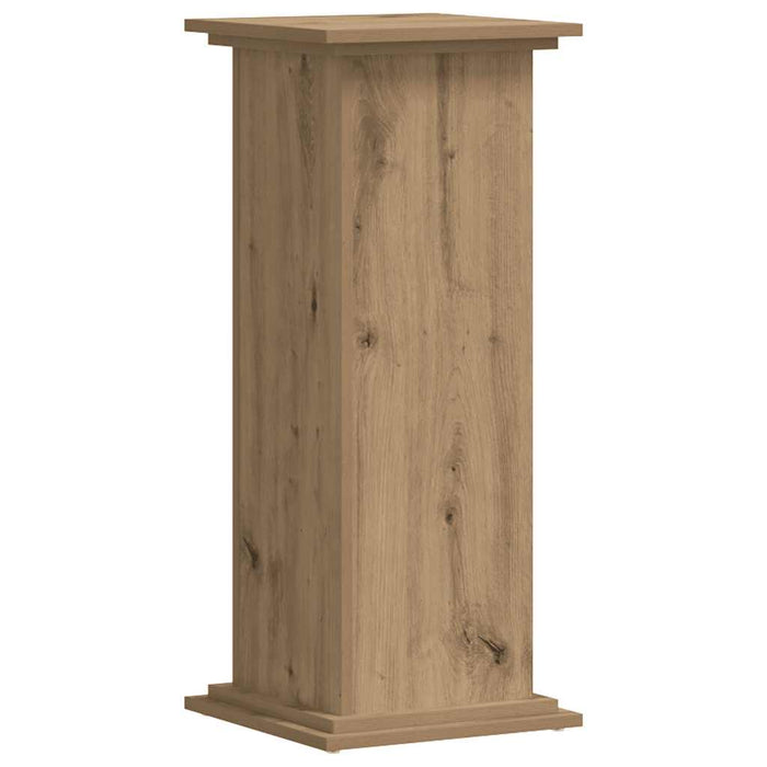 Suport de plante stejar artizanal, 33x33x80 cm, lemn prelucrat - WALTI WALTI