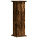 Suport de plante, stejar fumuriu, 33x33x100 cm, lemn prelucrat - WALTI WALTI