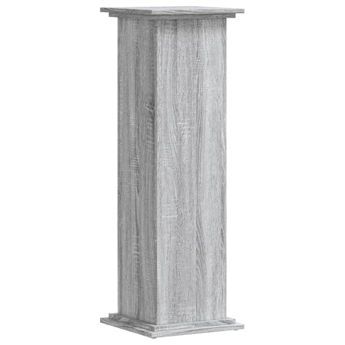 Suport de plante, sonoma gri, 33x33x100 cm, lemn prelucrat - WALTI WALTI