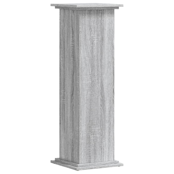Suport de plante, sonoma gri, 33x33x100 cm, lemn prelucrat - WALTI WALTI