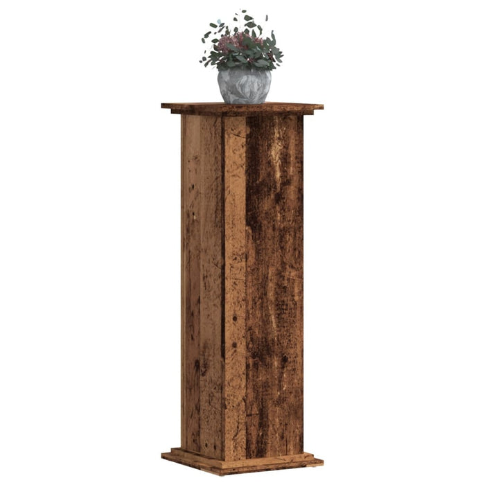 Suport de plante, lemn vechi, 33x33x100 cm, lemn prelucrat - WALTI WALTI