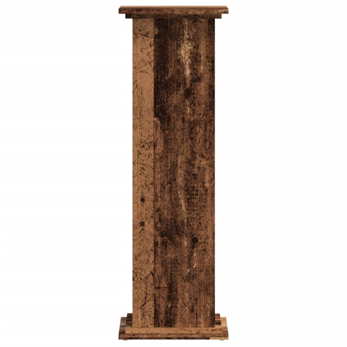 Suport de plante, lemn vechi, 33x33x100 cm, lemn prelucrat - WALTI WALTI
