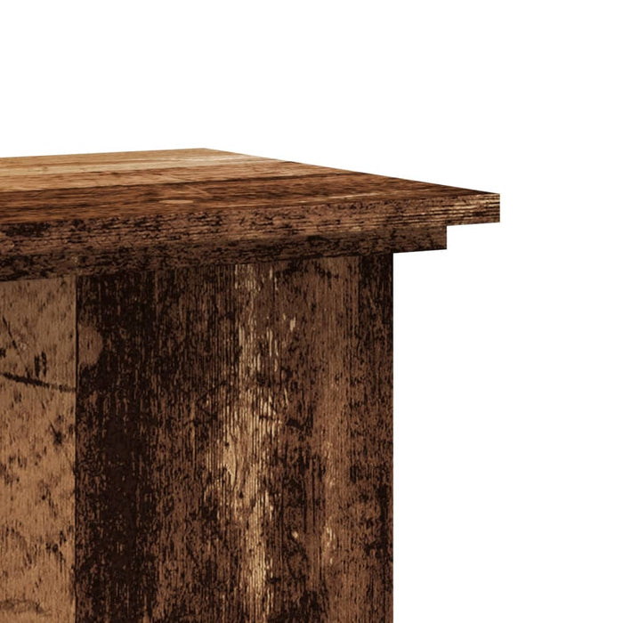 Suport de plante, lemn vechi, 33x33x100 cm, lemn prelucrat - WALTI WALTI