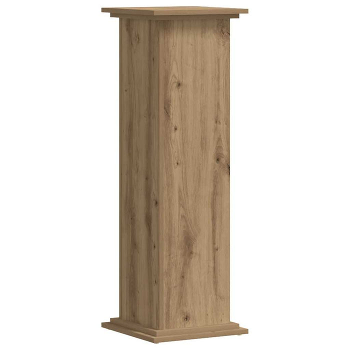 Suport de plante stejar artizanal, 33x33x100 cm, lemn prelucrat - WALTI WALTI