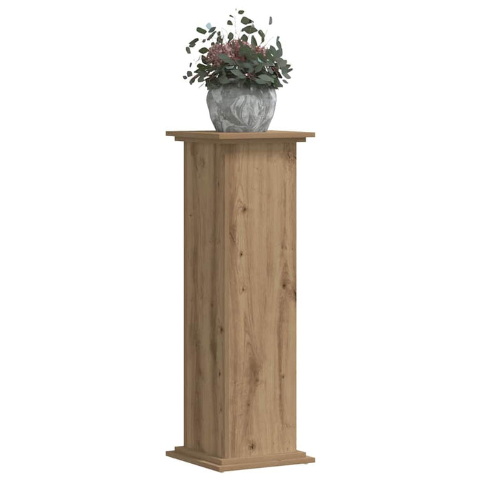 Suport de plante stejar artizanal, 33x33x100 cm, lemn prelucrat - WALTI WALTI