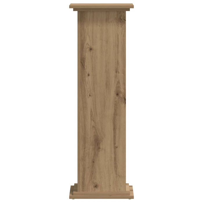Suport de plante stejar artizanal, 33x33x100 cm, lemn prelucrat - WALTI WALTI