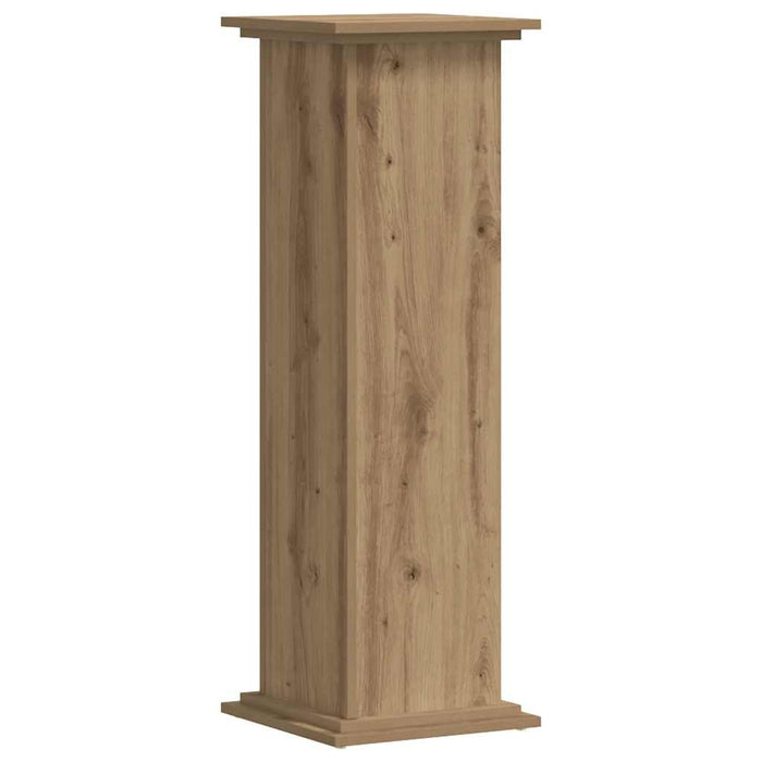 Suport de plante stejar artizanal, 33x33x100 cm, lemn prelucrat - WALTI WALTI