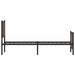 Cadru pat metalic fără saltea stejar maro 80x200 cm - WALTI WALTI