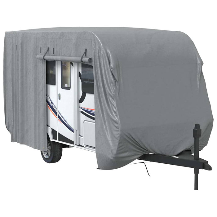 Husa de rulota gri 460x250x220 cm Tesatura netesuta - WALTI WALTI