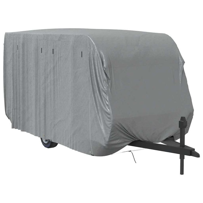 Husa de rulota gri 460x250x220 cm Tesatura netesuta - WALTI WALTI