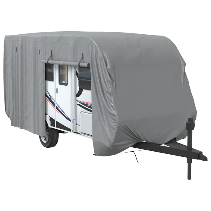 Husa de rulota gri 550x250x220 cm Tesatura netesuta - WALTI WALTI
