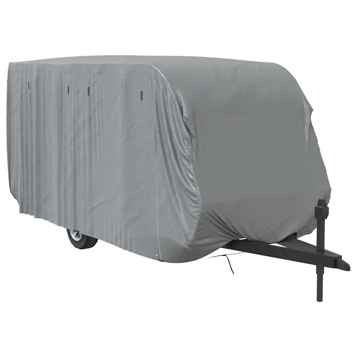 Husa de rulota gri 550x250x220 cm Tesatura netesuta - WALTI WALTI