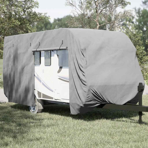 Husa de rulota gri 550x250x220 cm Tesatura netesuta - WALTI WALTI