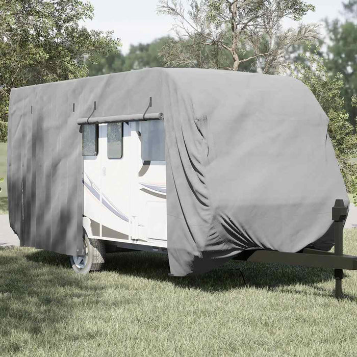 Husa de rulota gri 550x250x220 cm Tesatura netesuta - WALTI WALTI