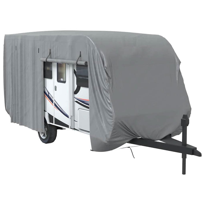 Husa de rulota gri 610x250x220 cm Tesatura netesuta - WALTI WALTI