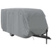 Husa de rulota gri 610x250x220 cm Tesatura netesuta - WALTI WALTI