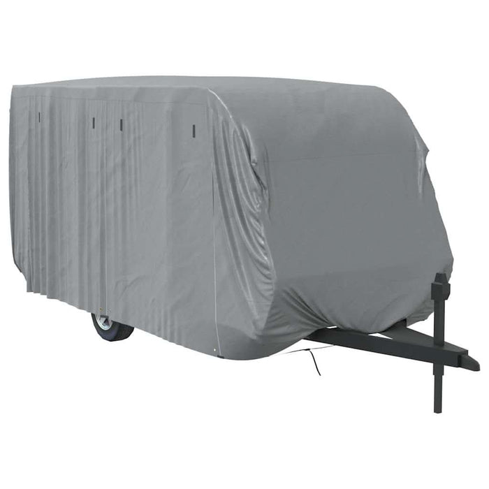 Husa de rulota gri 670x250x220 cm Tesatura netesuta - WALTI WALTI