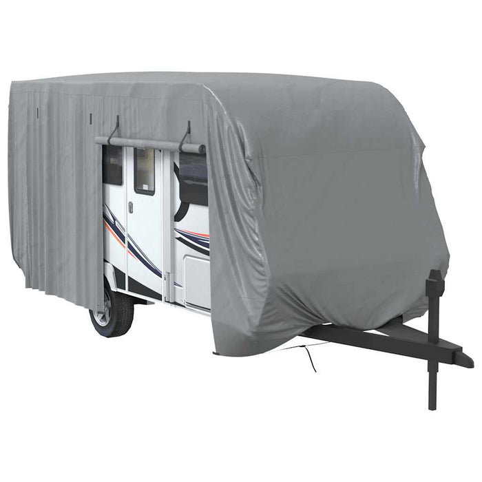 Husa de rulota gri 670x250x220 cm Tesatura netesuta - WALTI WALTI