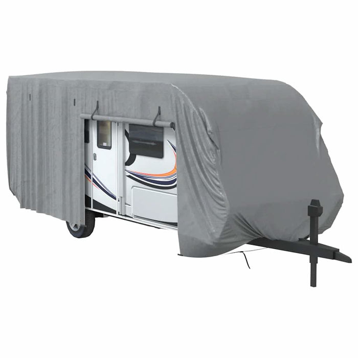Husa de rulota gri 732x250x220 cm Tesatura netesuta - WALTI WALTI