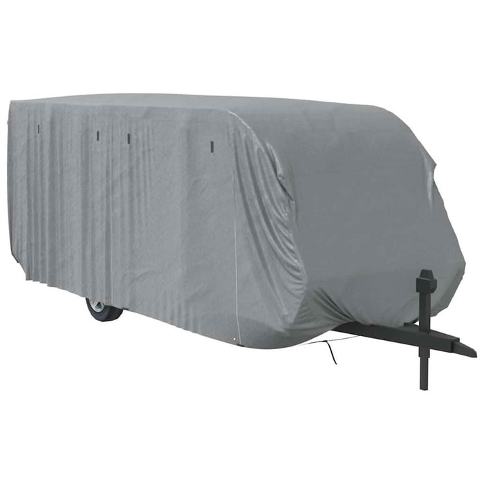 Husa de rulota gri 732x250x220 cm Tesatura netesuta - WALTI WALTI