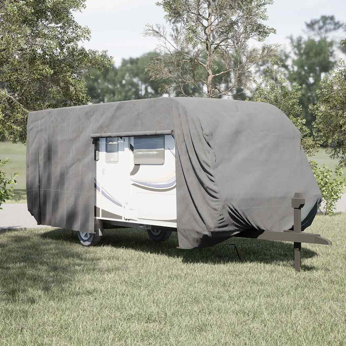 Husa de rulota gri 732x250x220 cm Tesatura netesuta - WALTI WALTI