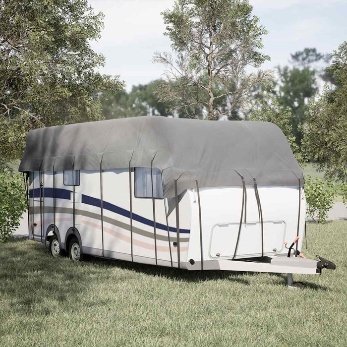 Husa de rulota gri 700x300 cm Tesatura netesuta - WALTI WALTI